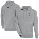 Mexico National Team Antigua Takeover Pullover Hoodie Heather Gray