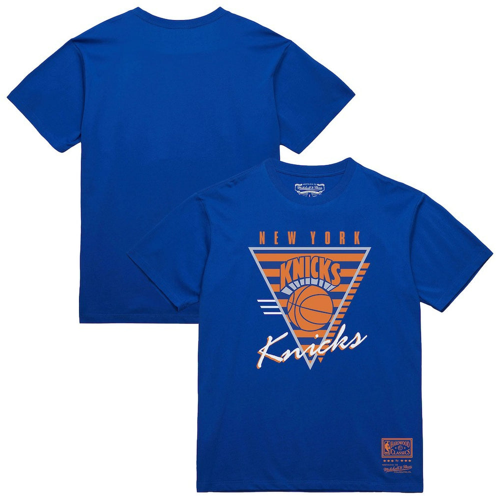 Mitchell & Ness New York Knicks Big & Tall Hardwood Classics Final Seconds T-Shirt Blue