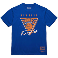 Mitchell & Ness New York Knicks Big & Tall Hardwood Classics Final Seconds T-Shirt Blue