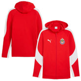 Puma - Chivas Evostripe Raglan Full-Zip Hooded Jacket - Red
