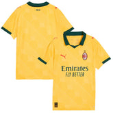 Puma - AC Milan Youth 2025/26 Third Replica Jersey - Yellow
