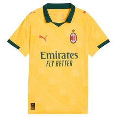 Puma - AC Milan Youth 2025/26 Third Replica Jersey - Yellow