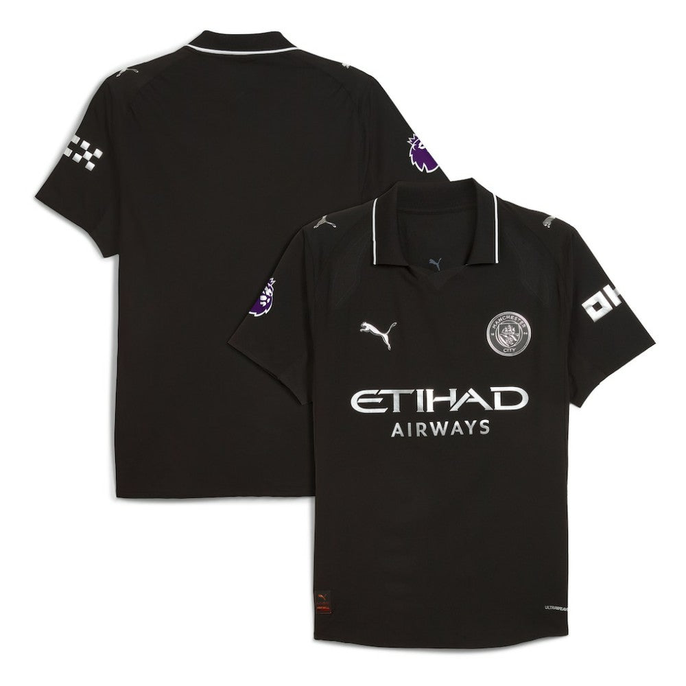 Puma - Manchester City 2025/26 Away Jersey - Black