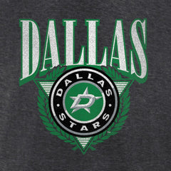 Dallas Stars Retro Seal T-Shirt - Charcoal | NHL Lifestyle