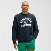 Vancouver Canucks lululemon Steady State Crew - True Navy | NHL Clearance