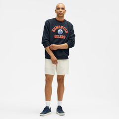 Edmonton Oilers lululemon Steady State Crew - True Navy | NHL sale
