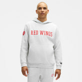 Detroit Red Wings lululemon Steady State Pullover Hoodie - Heathered Core Ultra Light Grey | NHL Clearance