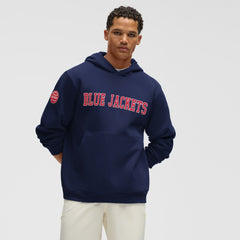 Columbus Blue Jackets lululemon Steady State Pullover Hoodie - Blue | NHL online