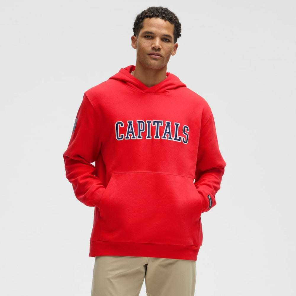 Washington Capitals lululemon Steady State Pullover Hoodie - True Red | NHL online