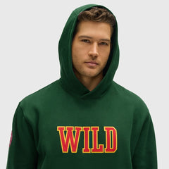 Minnesota Wild lululemon Steady State Pullover Hoodie - Green | NHL Clearance