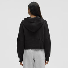 Anaheim Ducks lululemon Women's Scuba Oversized Half-Zip Hoodie - Black | NHL Clearance