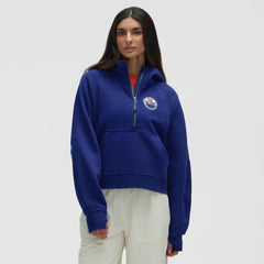 Edmonton Oilers lululemon Women's Scuba Oversized Half-Zip Hoodie - Larkspur | NHL on sale