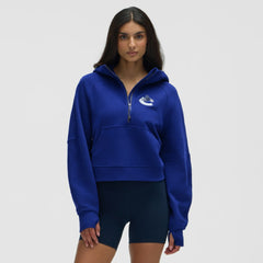 Vancouver Canucks lululemon Women's Scuba Oversized Half-Zip Hoodie - Larkspur | NHL discount