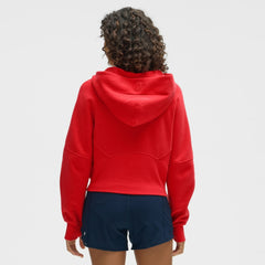 Washington Capitals lululemon Women's Scuba Oversized Half-Zip Hoodie - True Red | NHL near me