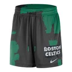 Nike Boston Celtics Courtside Club Dri-FIT Practice Shorts Black/Kelly Green