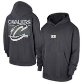 Cleveland Cavaliers Jordan Brand Statement Jumpman Flight Premiere Hoodie Anthracite