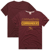 Washington Commanders Homage Unisex NFL ASL Collection by Love Sign Tri-Blend T-Shirt - Burgundy - NFL