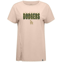 Los Angeles Dodgers Levelwear Women's Influx Protect W T-Shirt Sale