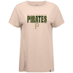 Pittsburgh Pirates Levelwear Women's Influx Protect W T-Shirt for sale