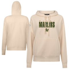 Miami Marlins Levelwear Women's Adorn Protect W Pullover Hoodie Outlet