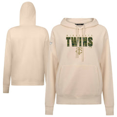 Minnesota Twins Levelwear Women's Adorn Protect W Pullover Hoodie Discount
