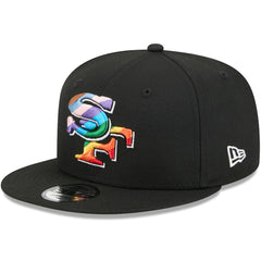 San Francisco 49ers New Era Pride 9FIFTY Snapback Hat - Black - NFL