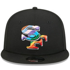 San Francisco 49ers New Era Pride 9FIFTY Snapback Hat - Black - NFL