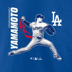 Yoshinobu Yamamoto Los Angeles Dodgers Player Graphic T-Shirt Near Me