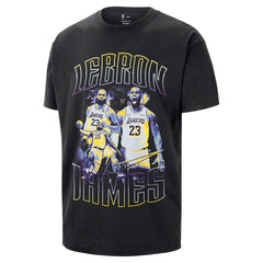 Nike LeBron James Los Angeles Lakers Unisex Athlete T-Shirt Black