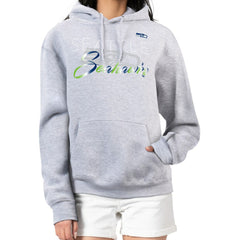 Seattle Seahawks G-III 4Her by Carl Banks Women's Shadow Logo Fleece Pullover Hoodie - Gray - NFL