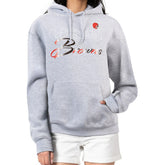 Cleveland Browns G-III 4Her by Carl Banks Women's Shadow Logo Fleece Pullover Hoodie - Gray - NFL