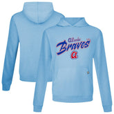 Atlanta Braves Levelwear Defiant Relay Pullover Hoodie Outlet