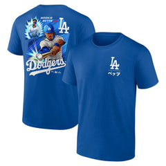 Mookie Betts Los Angeles Dodgers Anime Graphic T-Shirt Discount