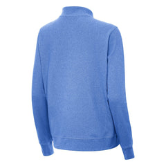 Seattle Seahawks Antigua 50th Season Subtle Quarter-Zip Pullover - Heather Royal - NFL