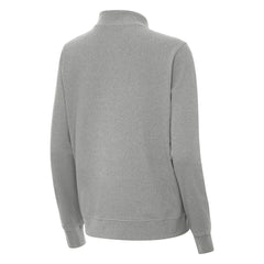 Seattle Seahawks Antigua 50th Season Subtle Quarter-Zip Pullover - Heather Gray - NFL