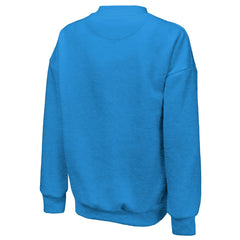 Oklahoma City Thunder Majestic Threads Women's Classic Tri-Blend Pullover Sweatshirt Blue