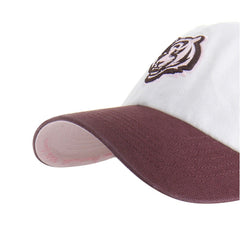 Cincinnati Bengals '47 Unisex Love Letter Clean Up Adjustable Hat - Stone/Burgundy - 47 brand