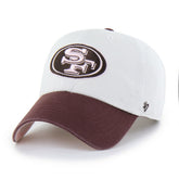 San Francisco 49ers '47 Unisex Love Letter Clean Up Adjustable Hat - Stone/Burgundy - 47 brand