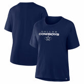Dallas Cowboys Women's Fade Legacy T-Shirt - Navy - Fanatics