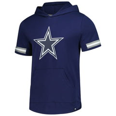 Dallas Cowboys Optimal Play Short Sleeve Hooded T-Shirt - Navy - Fanatics