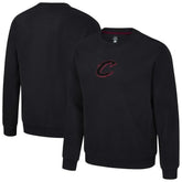 Cleveland Cavaliers Stadium Essentials Unisex Club Level Chenille Sweatshirt Black