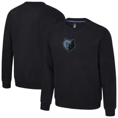 Memphis Grizzlies Stadium Essentials Unisex Club Level Chenille Sweatshirt Black