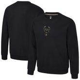 Milwaukee Bucks Stadium Essentials Unisex Club Level Chenille Sweatshirt Black