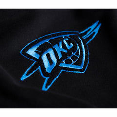 Oklahoma City Thunder Stadium Essentials Unisex Club Level Chenille Sweatshirt Black