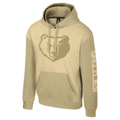 Memphis Grizzlies Stadium Essentials Unisex Rafters Burst Hoodie Khaki