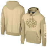 Denver Nuggets Stadium Essentials Unisex Rafters Burst Hoodie Khaki