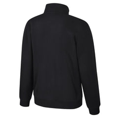 Boston Celtics Stadium Essentials Unisex Varsity Trainer Quarter-Zip Pullover Black