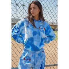 Los Angeles Dodgers Aviator Nation x MLB Unisex Tie-Dye Tri-Blend Hoodie Near Me