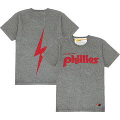 Philadelphia Phillies Aviator Nation x MLB Unisex Bolt Tri-Blend T-Shirt Outlet