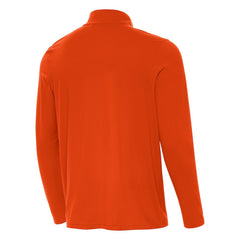 Cincinnati Bengals Antigua Streak Intent Quarter-Zip Sweatshirt - Orange - NFL